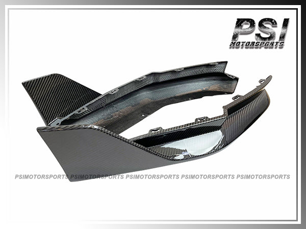 For 2021-2024 BMW G82 M4 Only M Performance Style Carbon Fiber Rear Splitter Lips